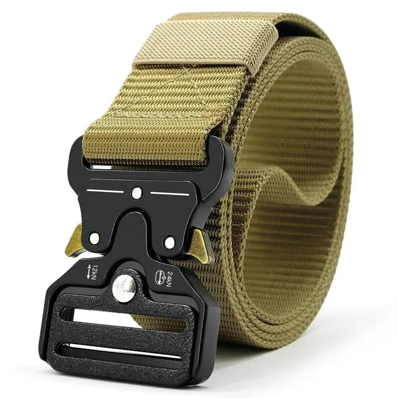 Multi-Function Outdoor Canvas Belt for Men