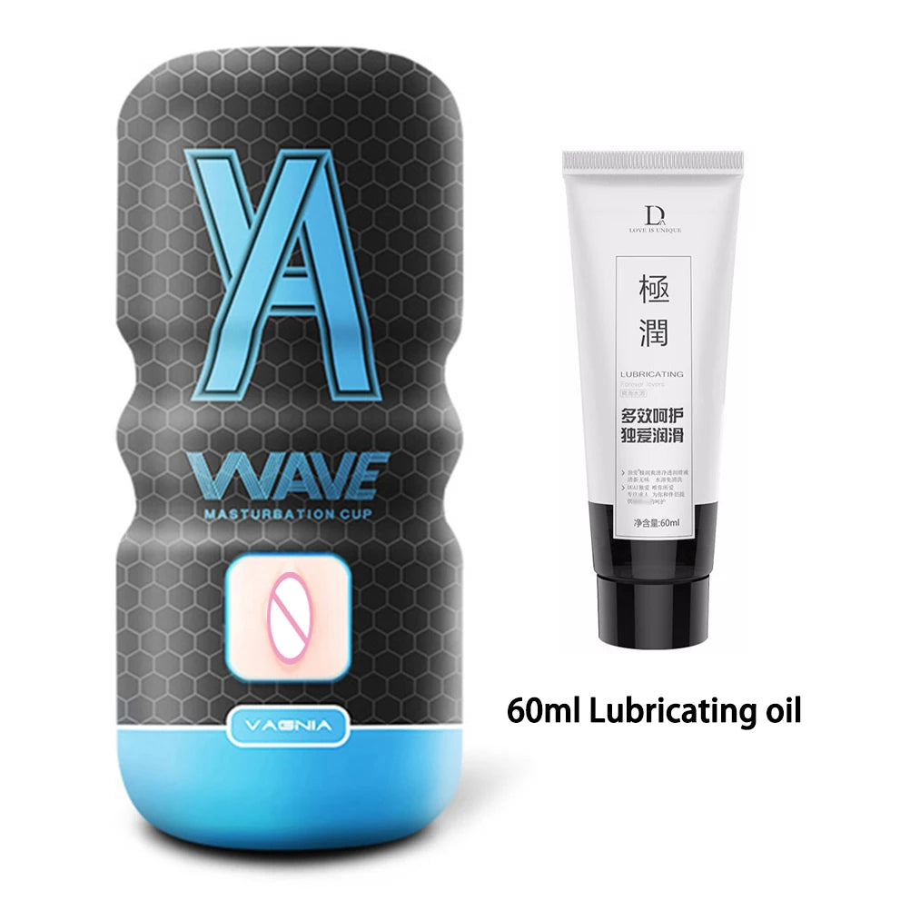 WAVE Powerful Sucking Masturbator Cup