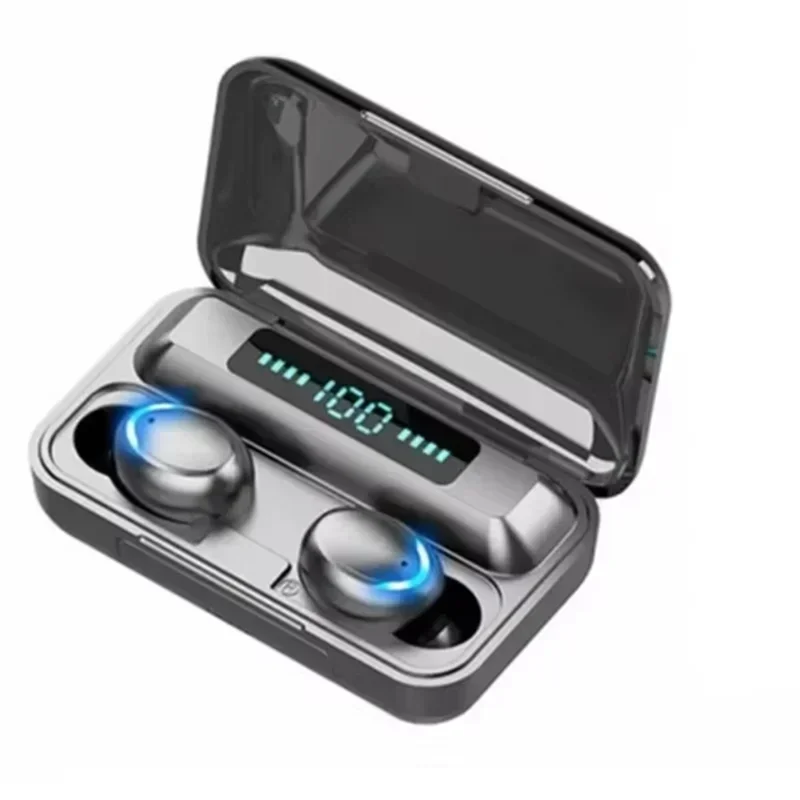 F9 Wireless Bluetooth Earbuds with 9D Stereo Sound - Clickilix