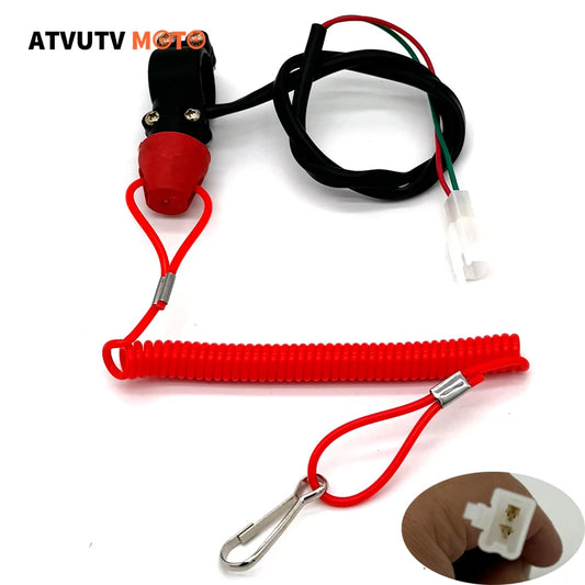 Kill Switch & Tether Cord for 22mm Handlebars