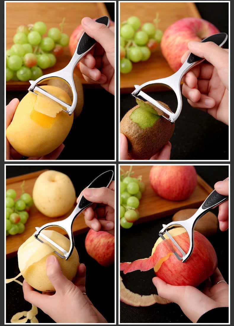 Stainless Steel Multi-Function Vegetable Peeler