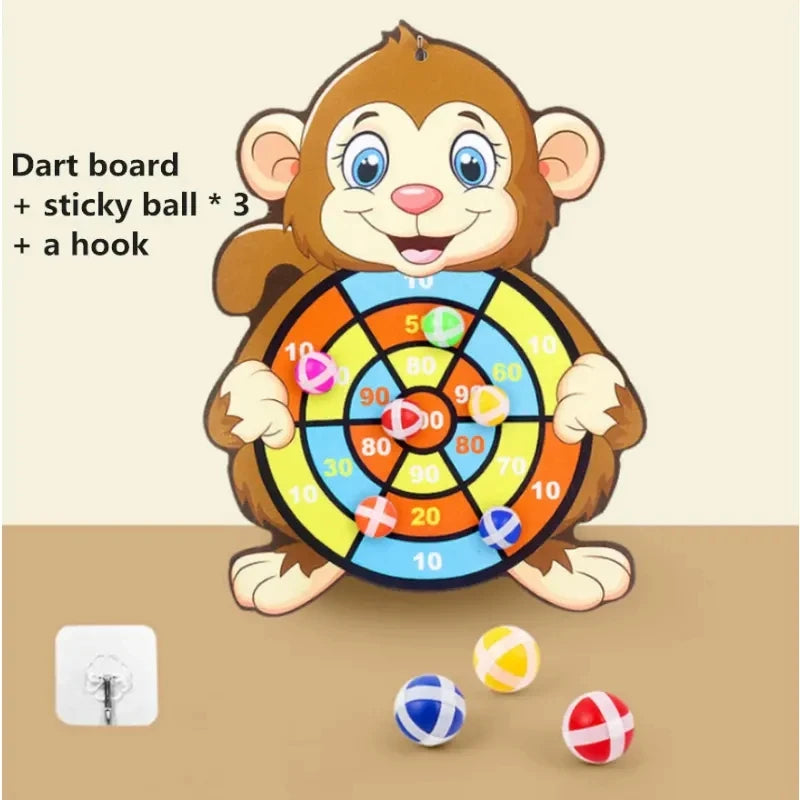 Montessori Dart Board Game for Kids Ages 4–6