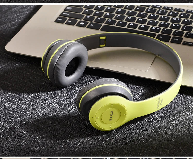 Stereo P47 Headset 5.0 Bluetooth Headset Folding Wireless