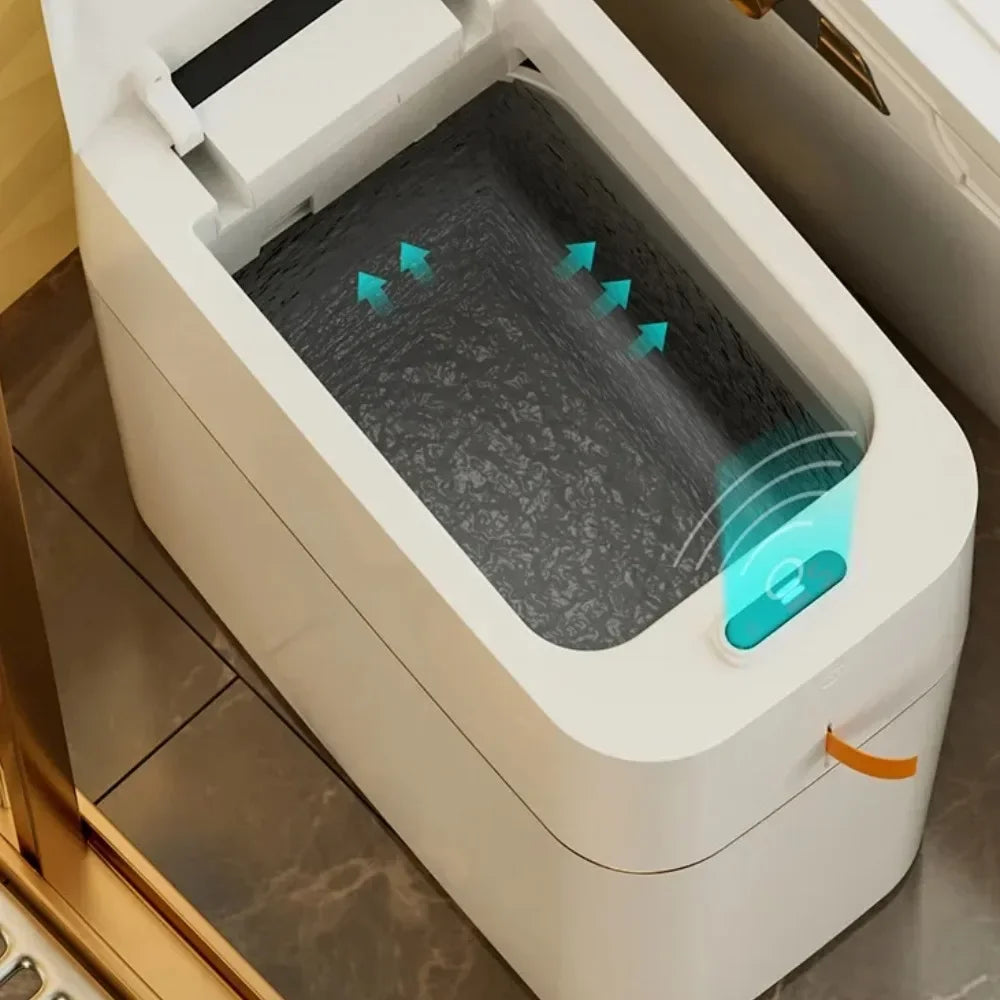 Smart Sensor Trash Can with Lid
