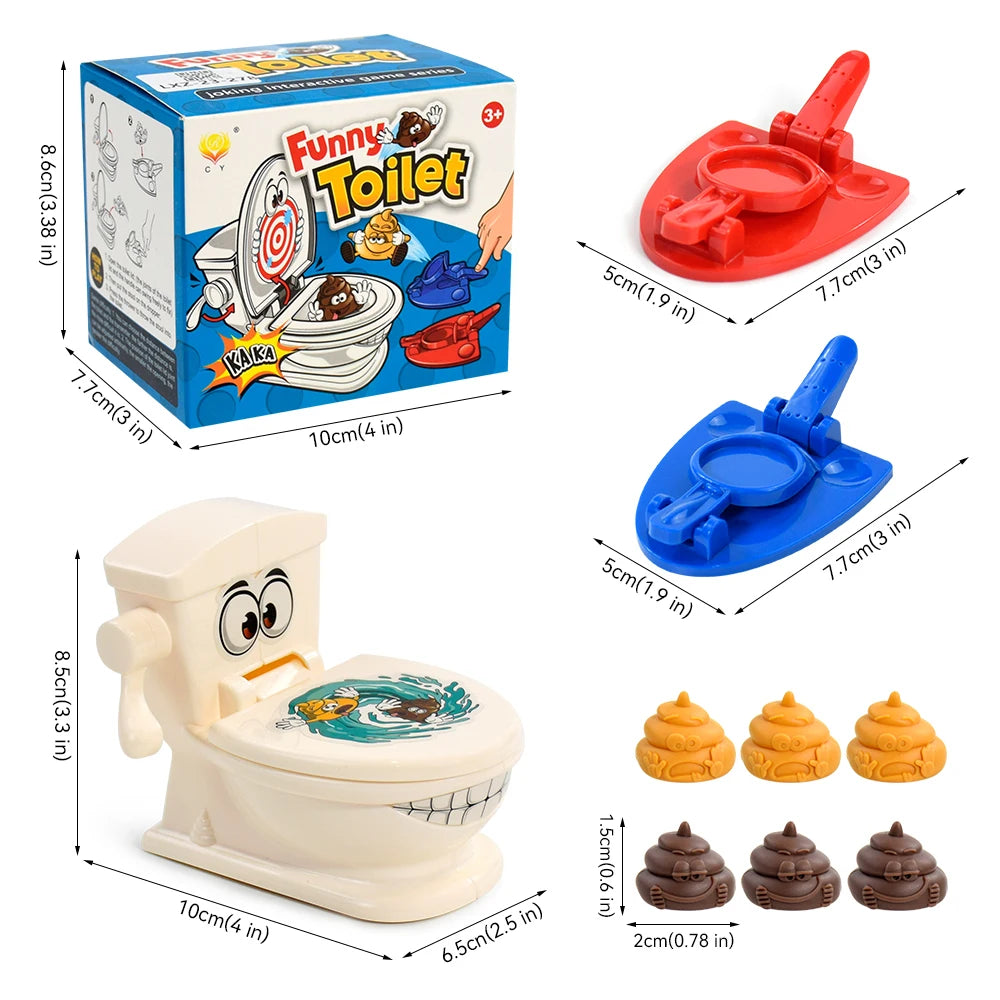Mini Toilet Catapult Game – Stress Relief Fun