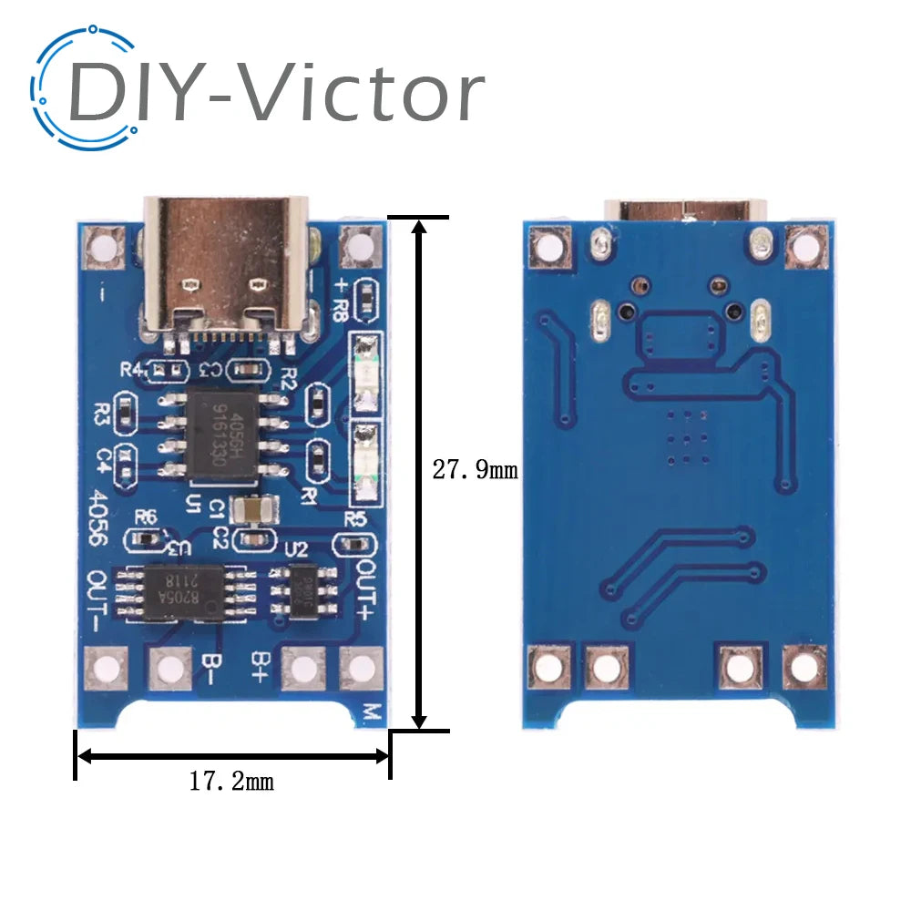 3.7V Li-ion/Lipo Battery Charger with Protection Board