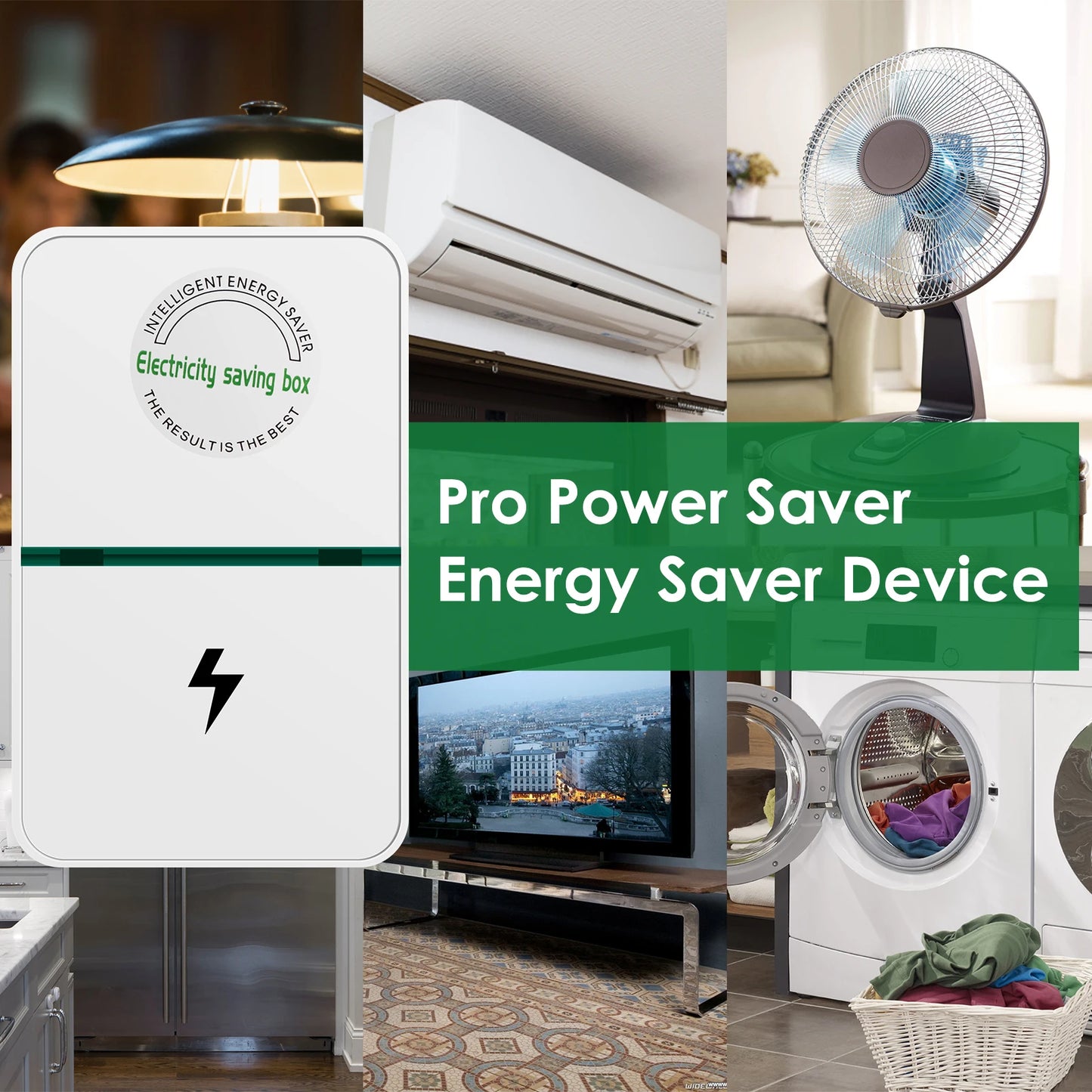 Power Saver Box 90V–250V – 2/4 Pcs Set