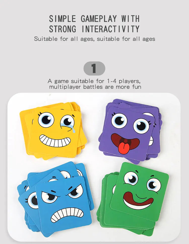 Kids Emotion Face Puzzle – Match, Think, Express & Play!
