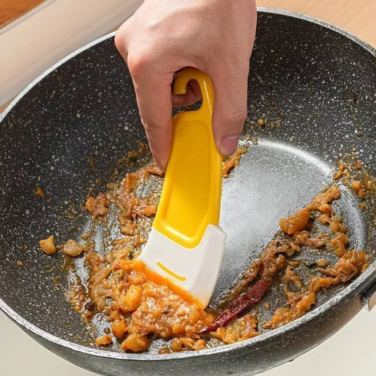 Silicone Scraper Spatula Kitchen Cleaning Tool