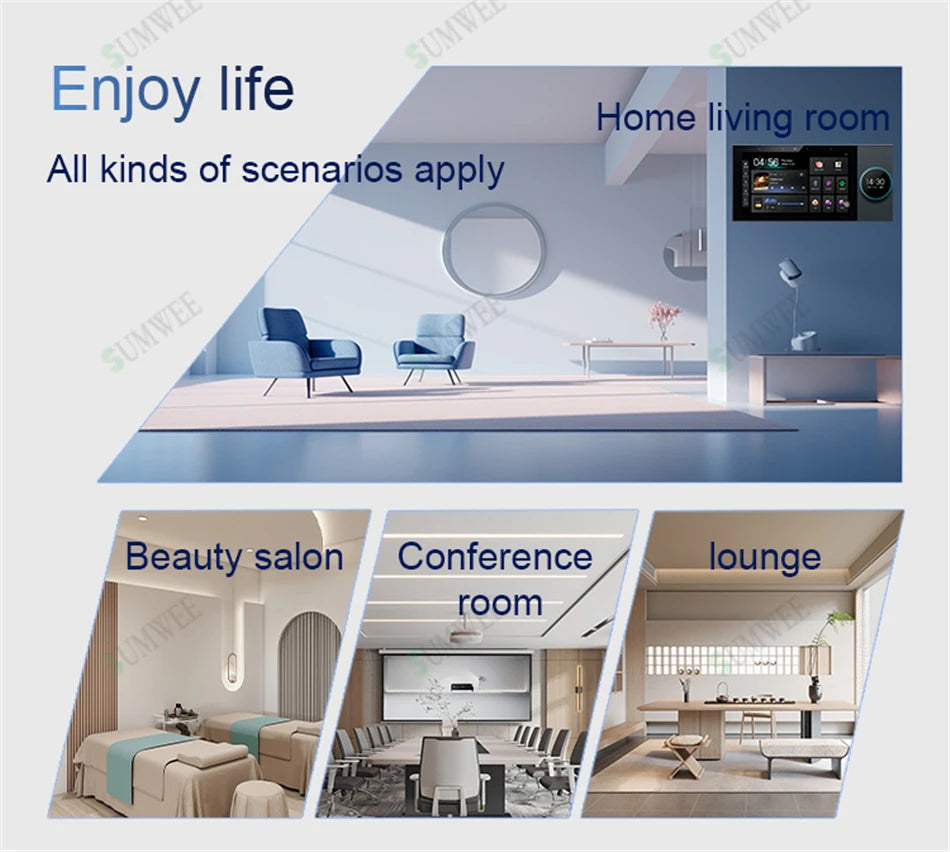 Smart In-Wall WiFi Audio System with Zigbee Hub
