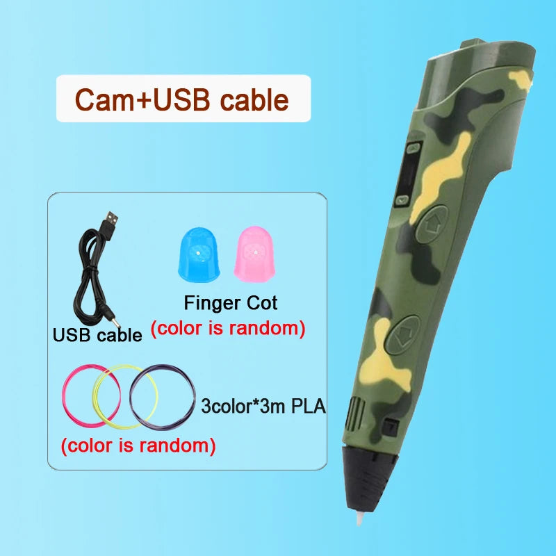 3D Printing Pen – LCD Creative Toy for Kids
