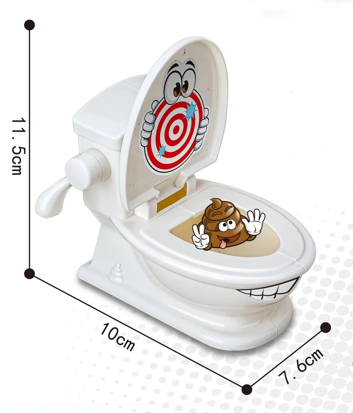 Mini Toilet Catapult Game – Stress Relief Fun