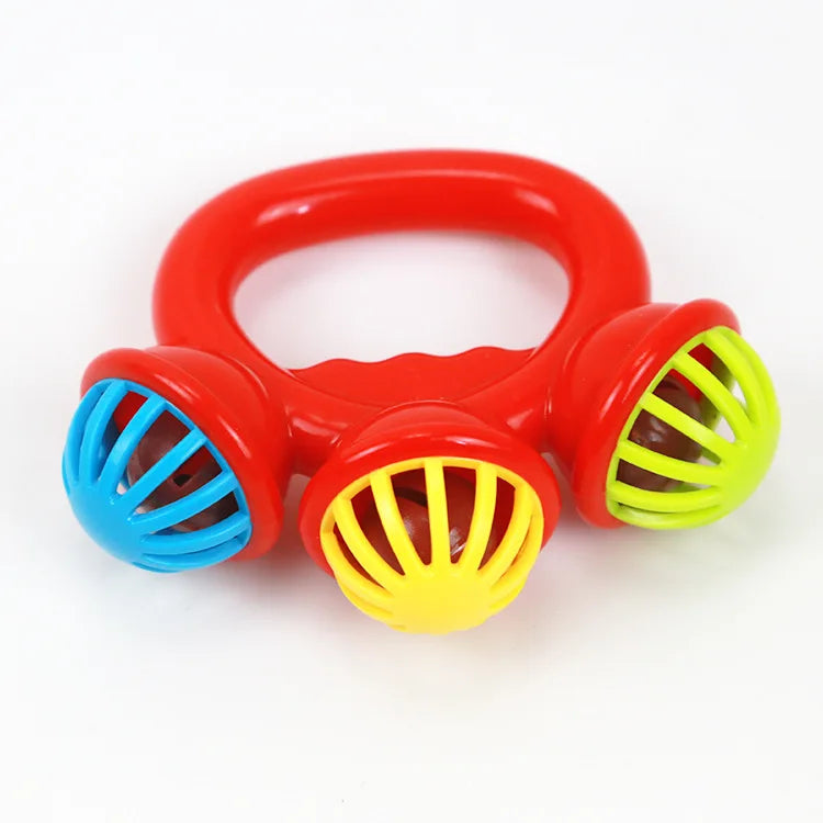 1-4PCS Baby Hand Rattle Ball Sensory Toys