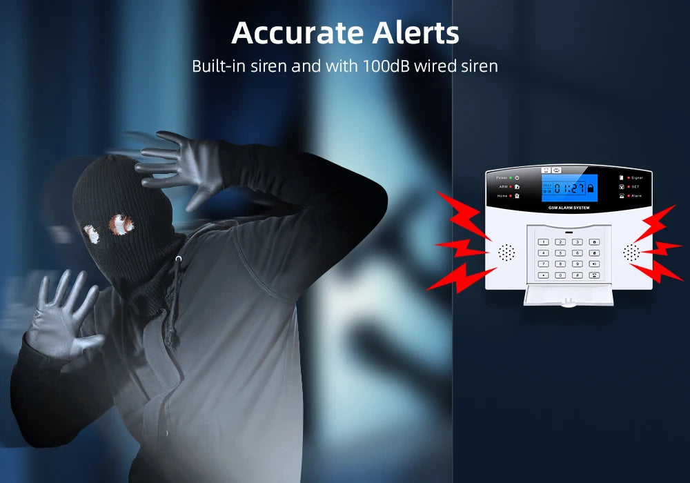 GSM WiFi Smart Alarm System – DIY Home Security