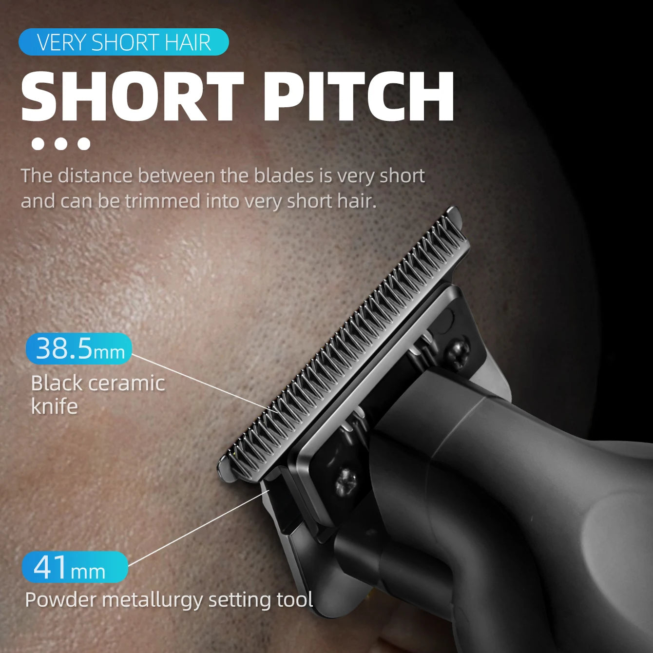 Kemei KM2299 Professional Hair Clipper Zero Gapped Carving Clipper