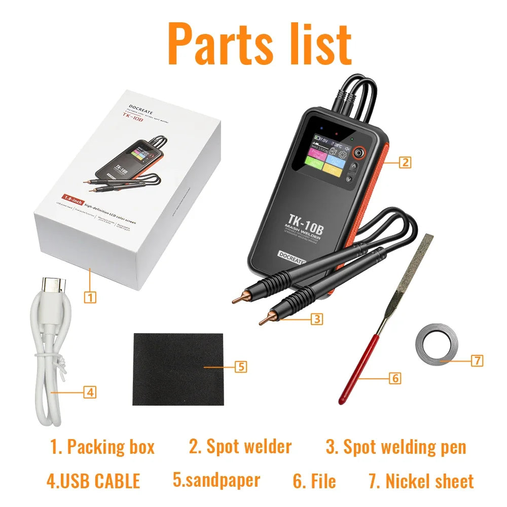 Smart Dual-Pulse Spot Welder & Power Bank