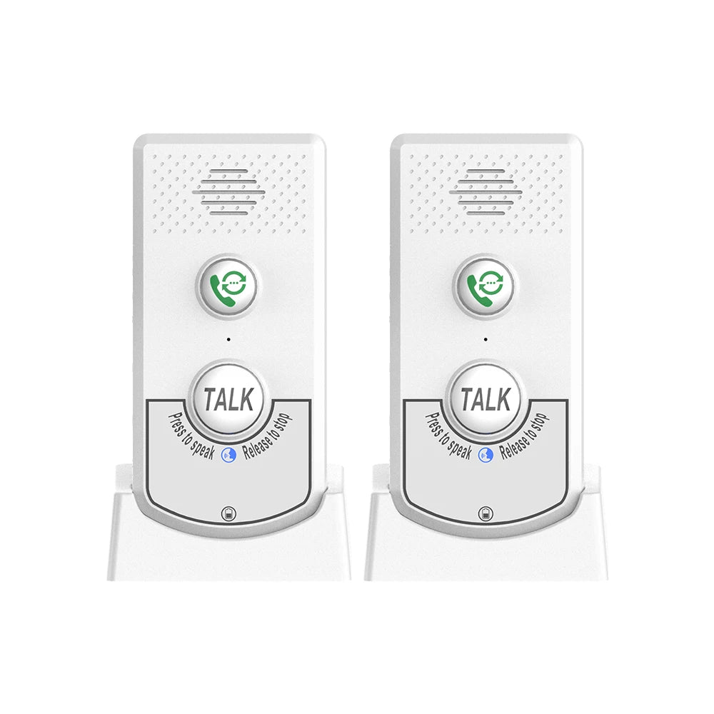 2 Pack Wireless Home Intercom System H8-2T