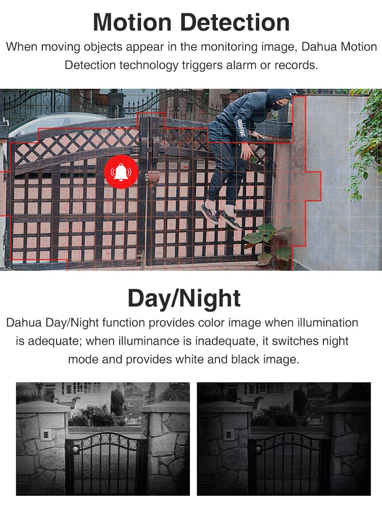 Dahua 4MP Smart Dual Light IP Camera – Outdoor Mini Bullet CCTV