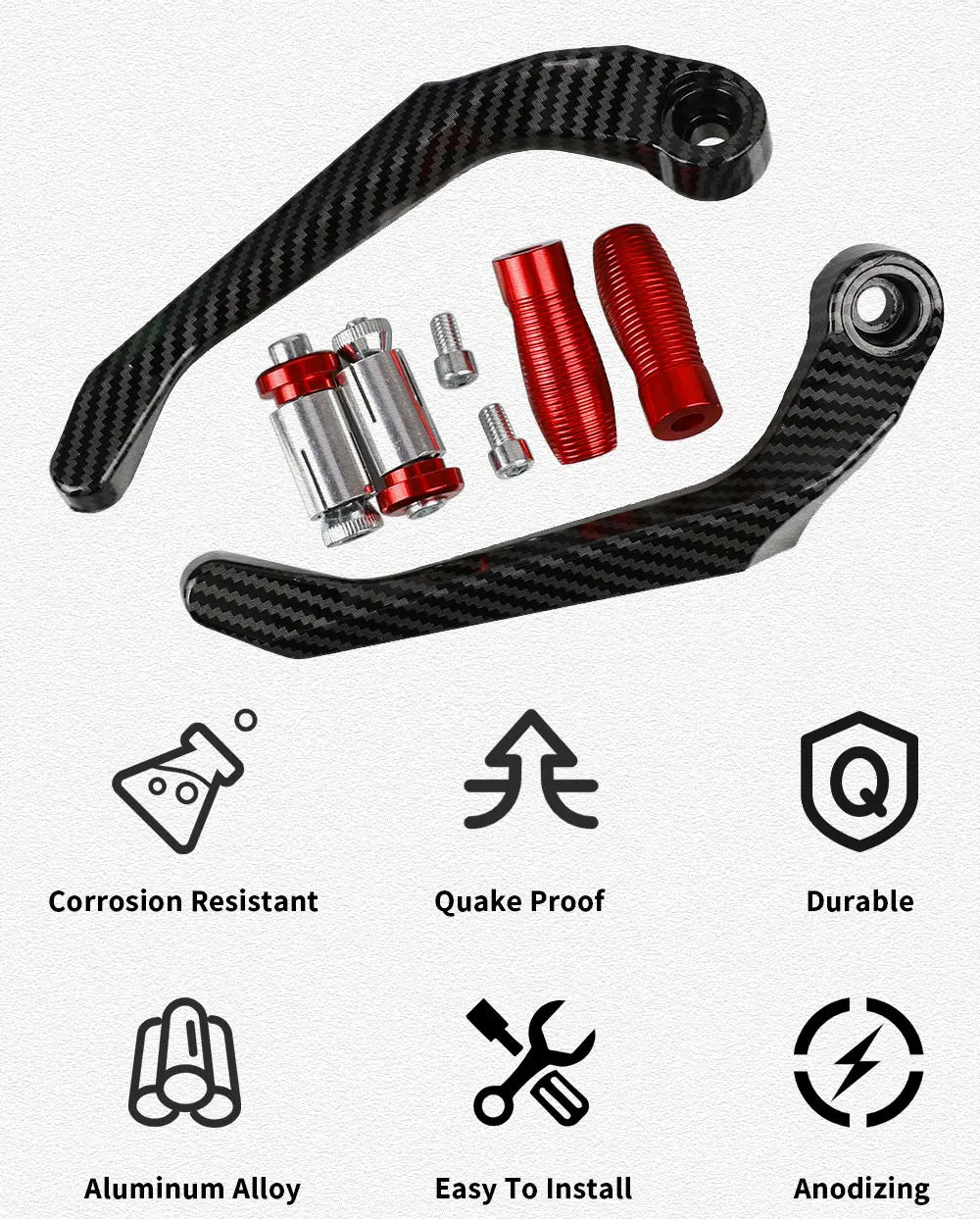Brake Clutch Levers & Grip Guards for Honda CBR