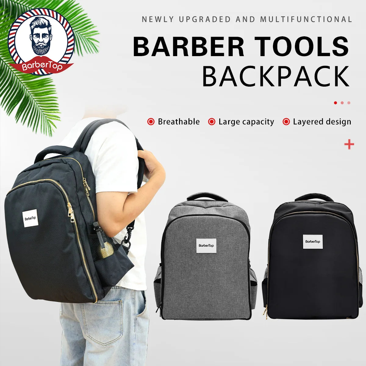 Organize your tools with this barber scissors comb bag!