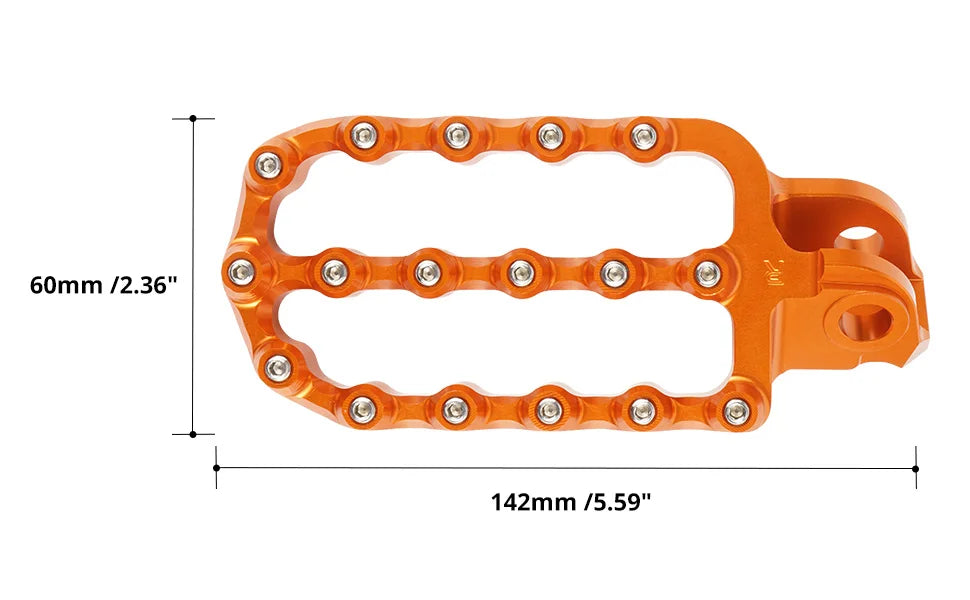 Heavy-Duty Footpegs for KTM 690–1290 Adventure Supermoto