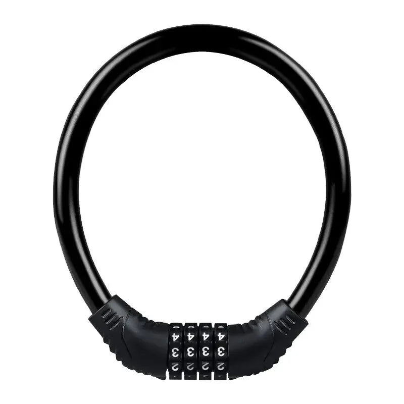 Portable 4-Digit Code Lock for Bike & Motorcycle