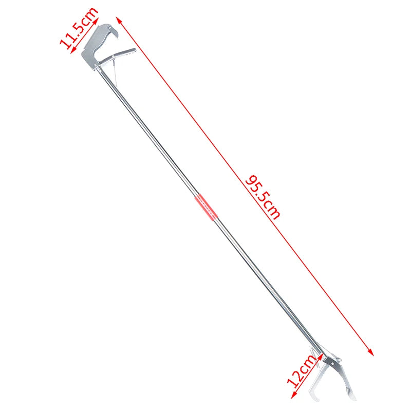 1.2m Foldable Snake Tongs – Long Reach Grabber Tool