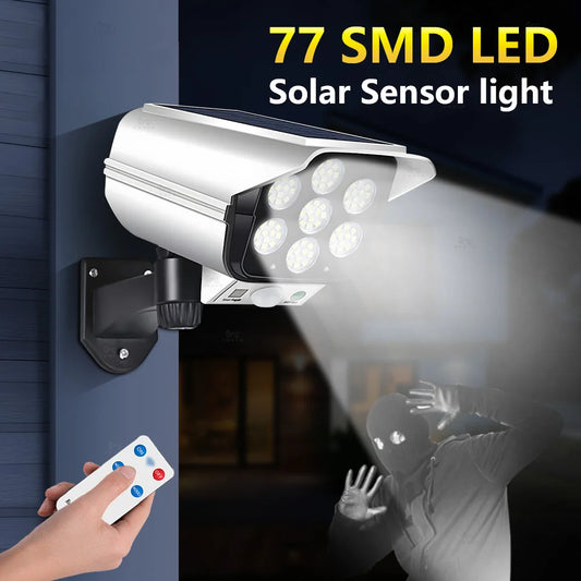 Smart Solar Wall Lamp with Motion Sensor
