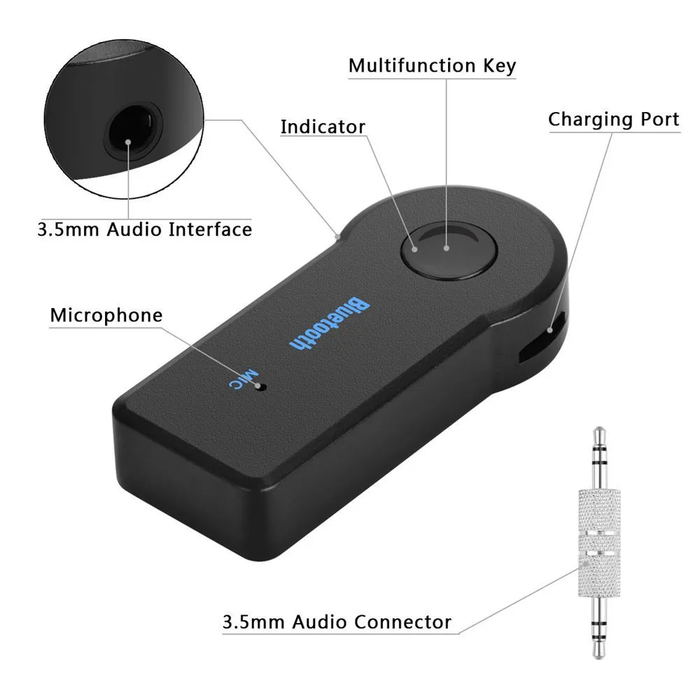 2-in-1 Bluetooth 5.0 Audio Adapter - Clickilix