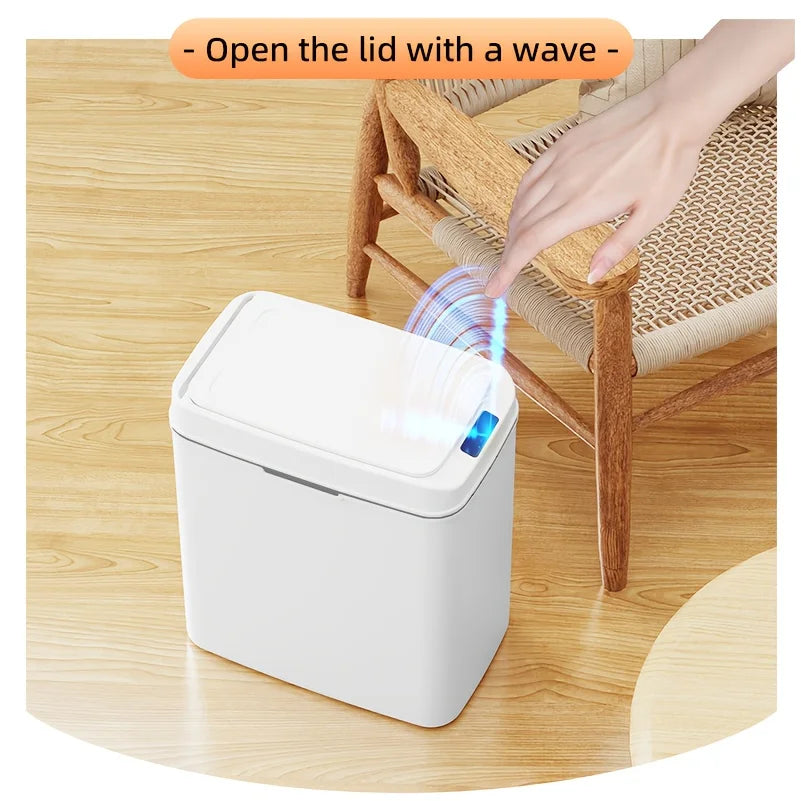 Smart Sensor Trash Can – Touchless for Home & Office