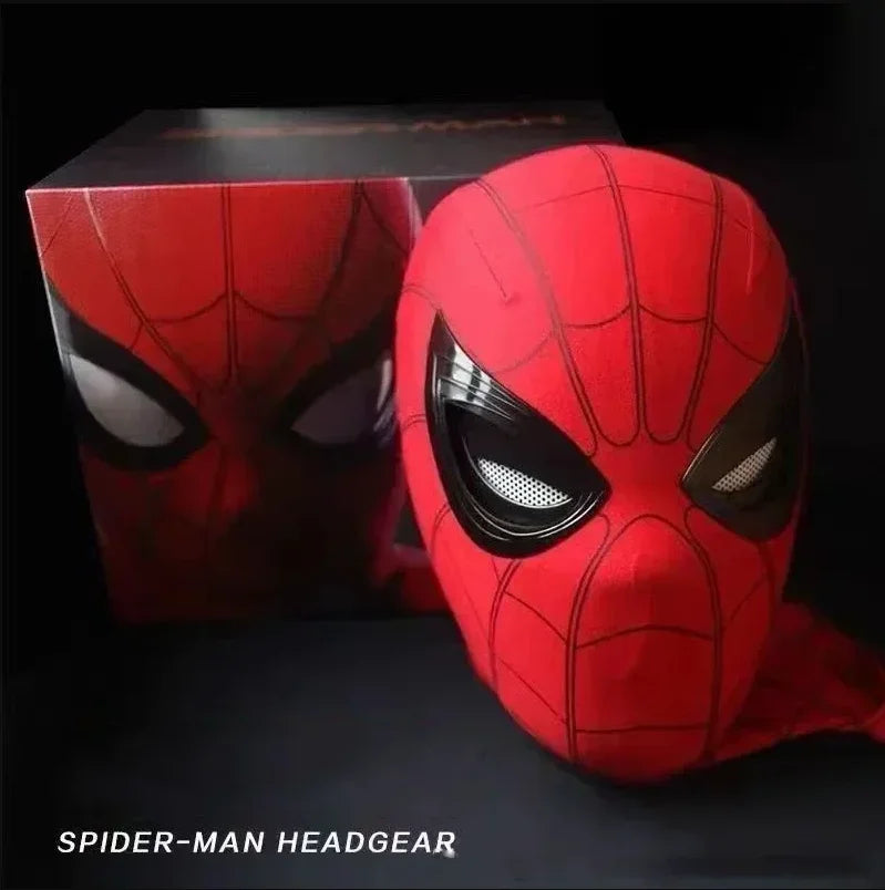 Spiderman Moving Eyes Mask – Remote Control Cosplay Toy