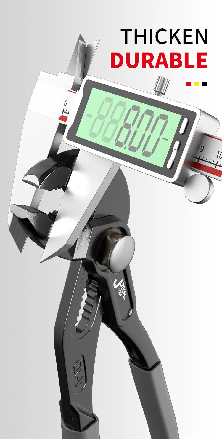 Adjustable Water Pump Pliers – Quick-Release Plumbing Tool
