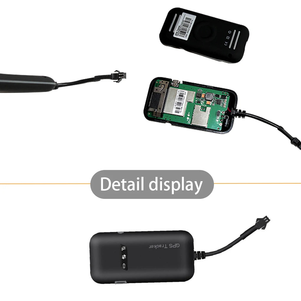 Ensure safety with GT02A GPS Tracker for vehicles!