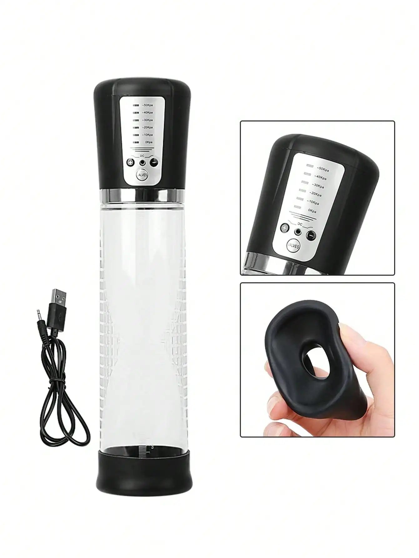 USB Rechargeable Automatic Vacuum Penis Pump