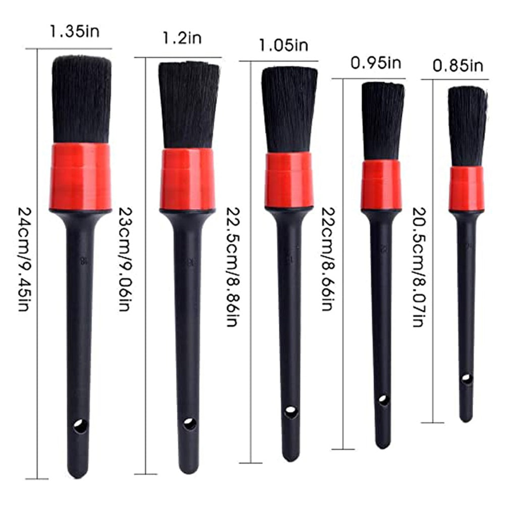 Detail your car like a pro with this brush set!
