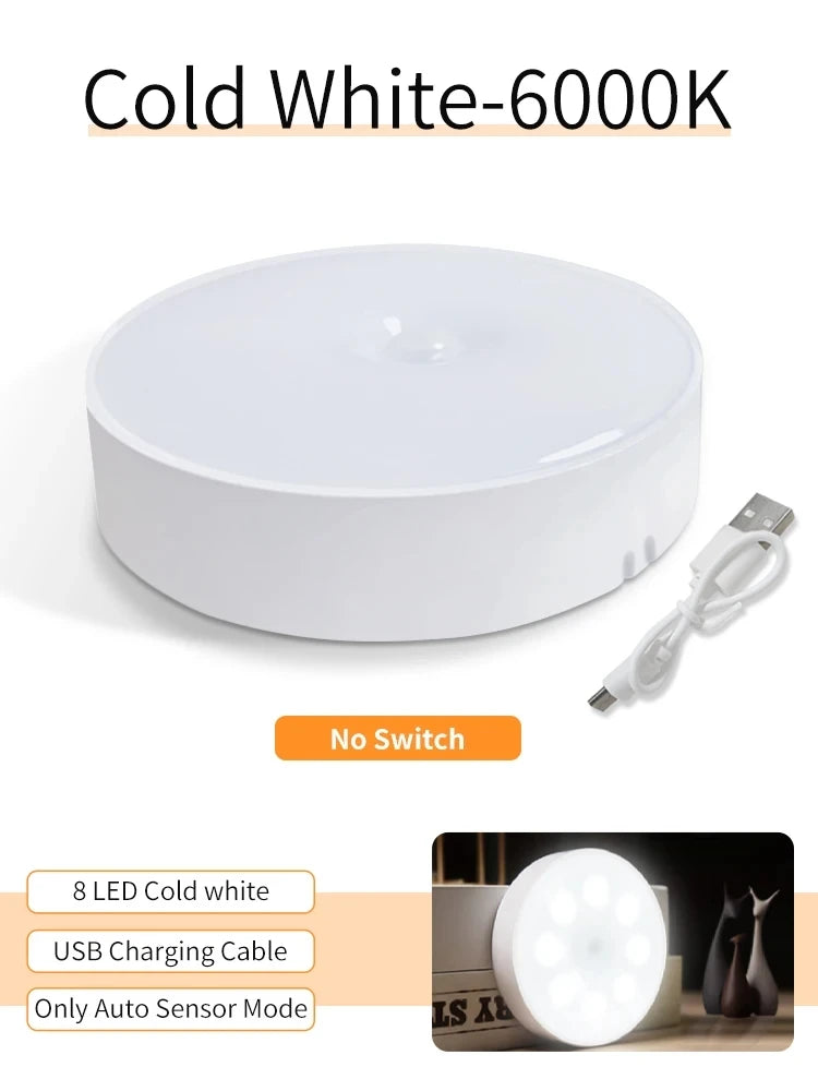 Smart USB Rechargeable Motion Sensor Cabinet Light