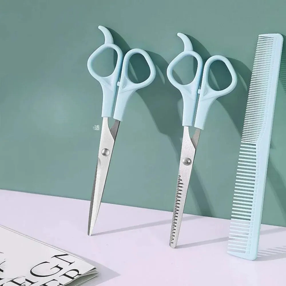 3PCS Professional Haircutting Scissors Set – Thin & Flat Trimmers