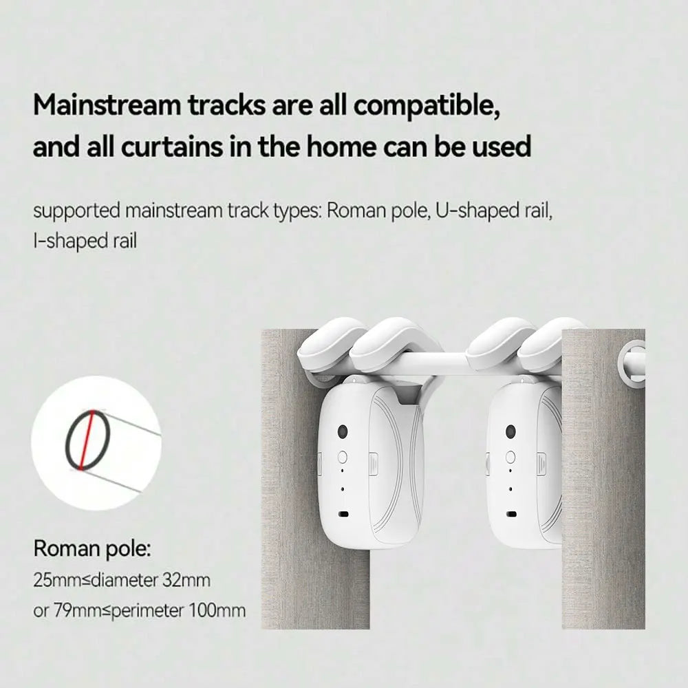 Smart Wi-Fi Curtain Controller – Plug & Play Automation