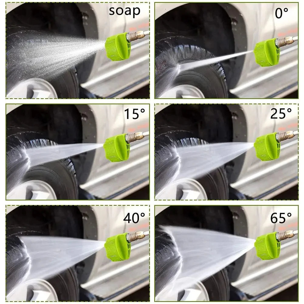 Universal 6-in-1 Power Washer Nozzle Tip