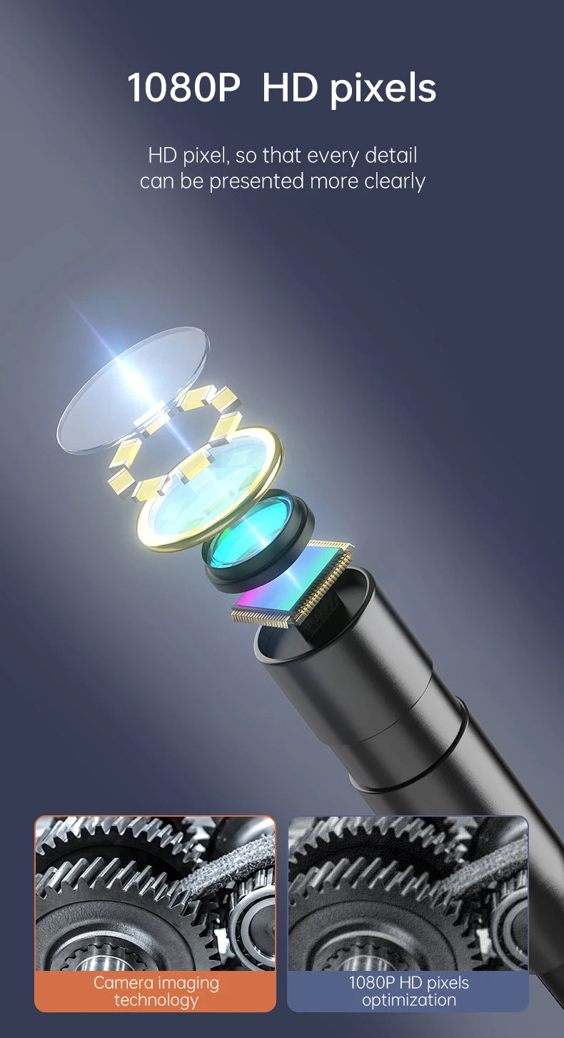 1080P Industrial Endoscope Camera – See the Unseen with Clarity!