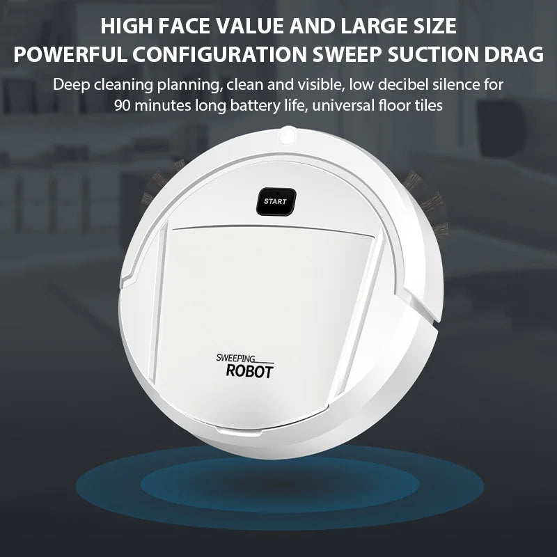 Smart Robot Vacuum Cleaner – Dry & Wet