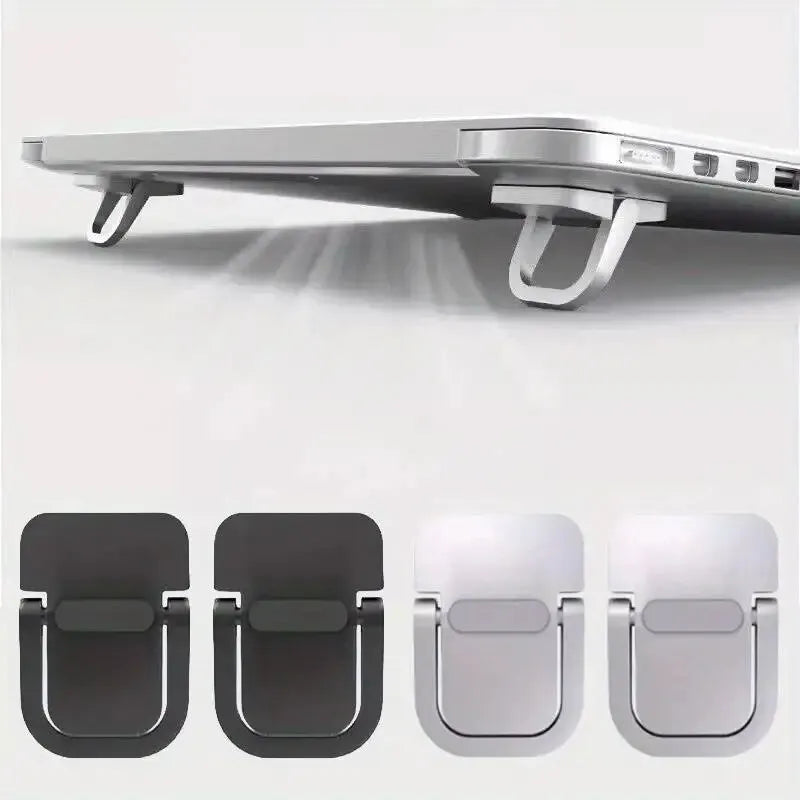 2-Pack Aluminum Laptop Stands – Ergonomic & Portable