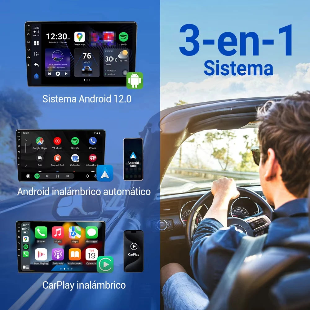 Ottocast P3 AI Box – Upgrade Wired CarPlay to Wireless Smart Hub!