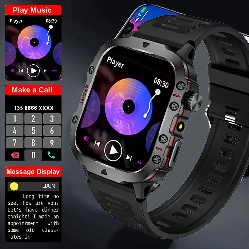 Smart Watch with LED Display & Wireless Call