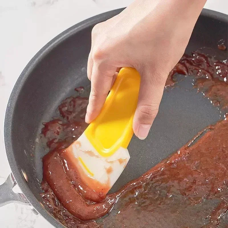 Silicone Scraper Spatula Kitchen Cleaning Tool