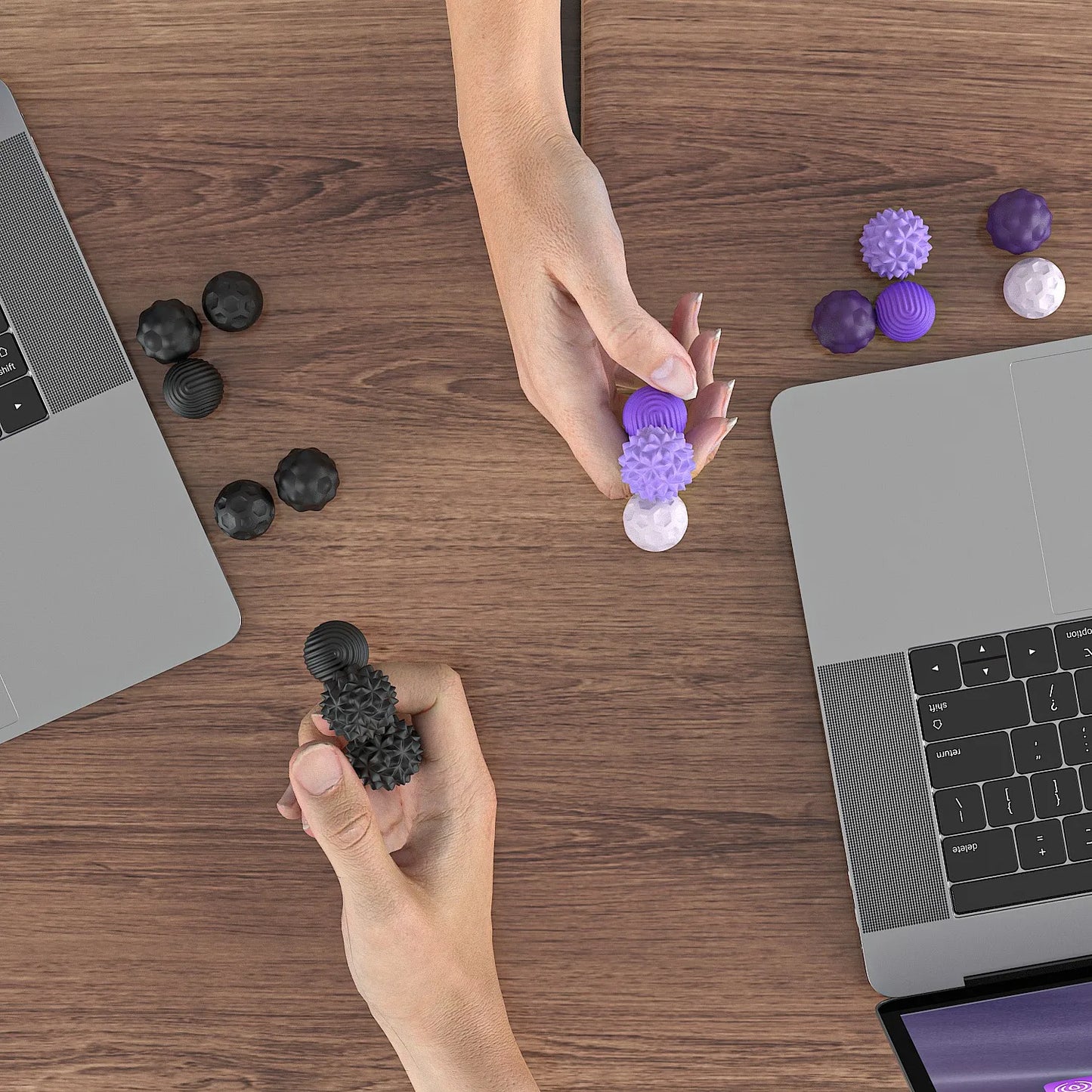 Silicone Magnetic Fidget Balls for Anxiety Relief