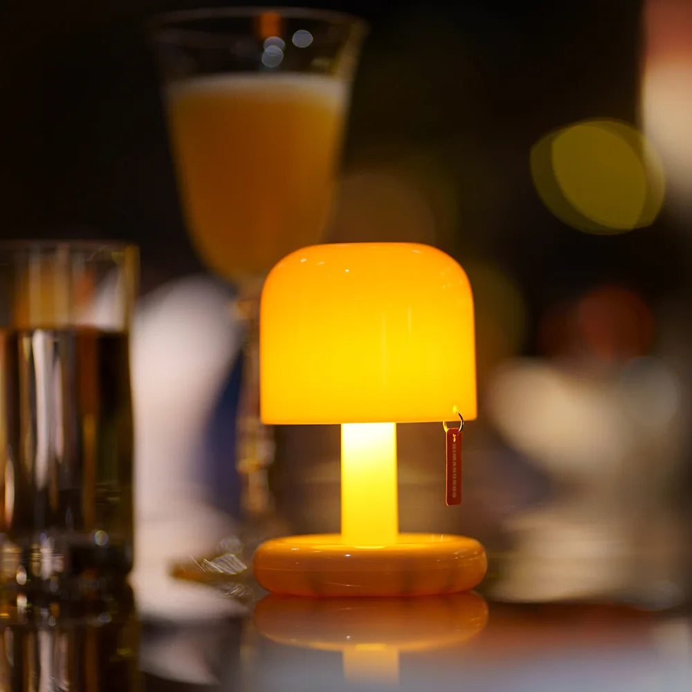 Mini USB Sunset Lamp Mushroom Light