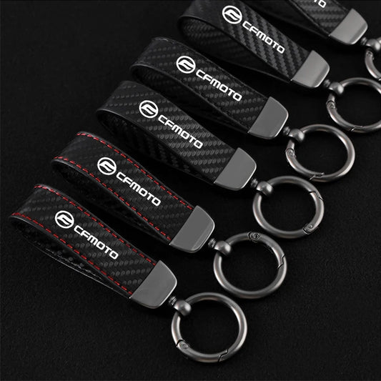 Double-Sided Embroidered Keychain for CFMOTO Motorcycles