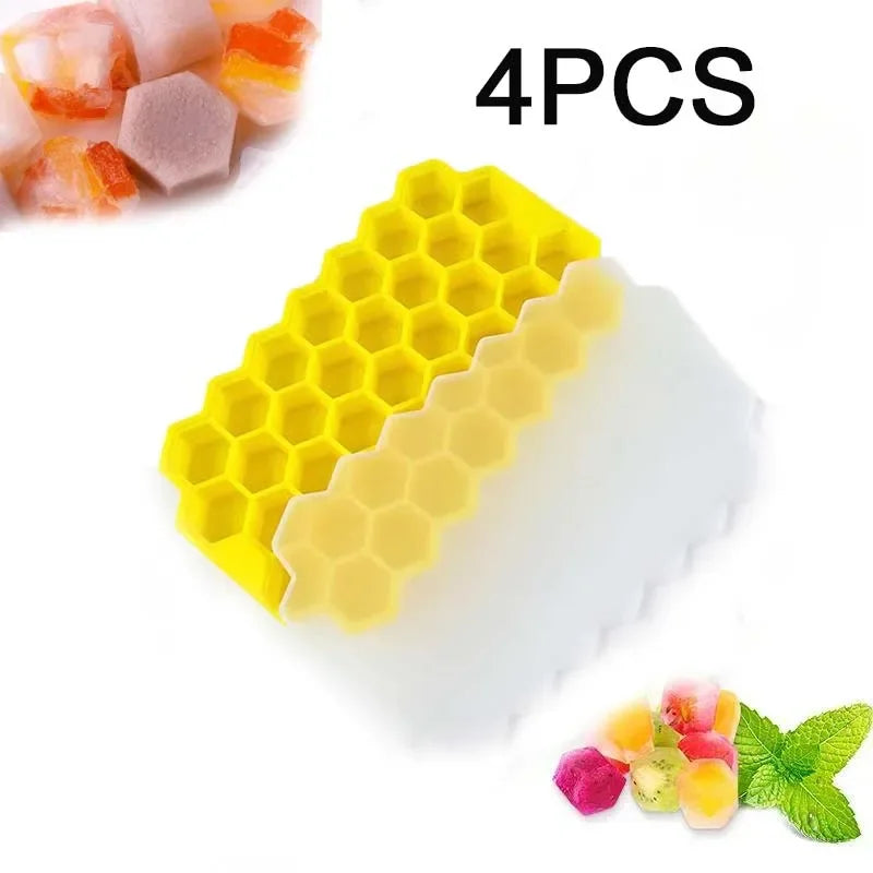 148-Cavity Honeycomb Ice Cube Tray – Chill More, Refill Less