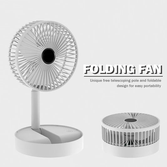 Foldable USB Rechargeable Cooling Fan